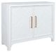 Jofran Inc. Gramercy Blanc 2-Door Accent Cabinet-0