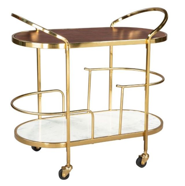Zuo® Modern Antalya Multicolor Bar Cart-0