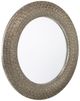 A & B Home Howe Muted Silver Wall Mirror-0