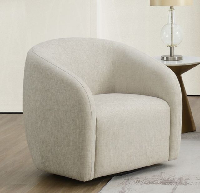 ACME Furniture Etienne Beige Swivel Chair-1