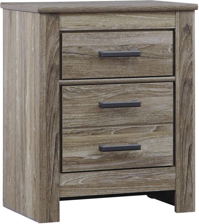 Signature Design by Ashley® Zelen Warm Gray Nightstand-0