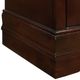 Elements International Louis Philippe Cherry 5-Drawer Chest-4