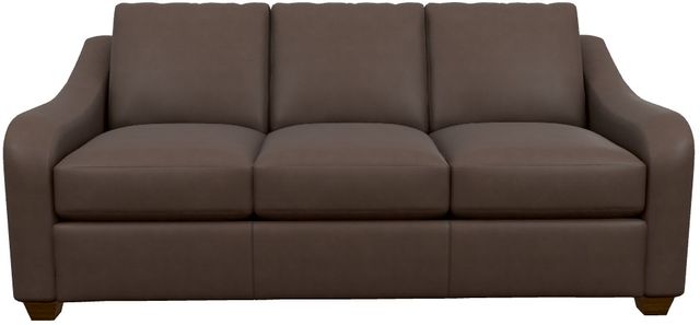 La-Z-Boy® Charlie Cognac Leather Queen Sleep Sofa-1