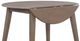 John Thomas Furniture® Dining Essentials Taupe Gray Round Drop Leaf Table-1
