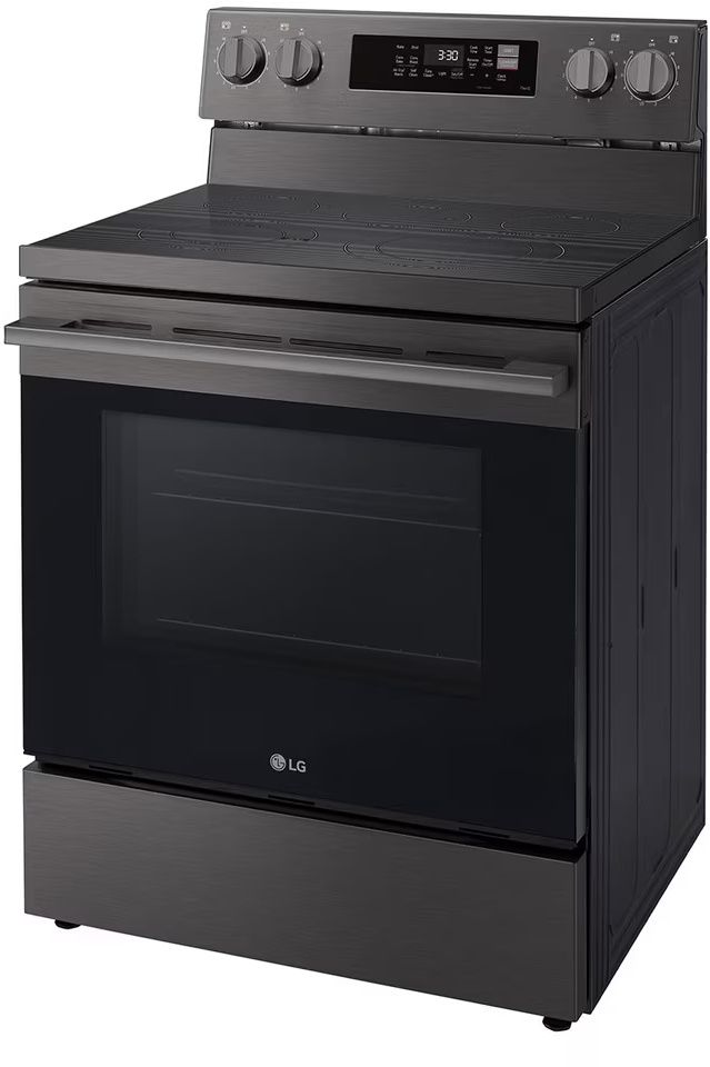 LG 30" Black Stainless Steel InstaView® Freestanding Electric Range with ProBake Convection®-2