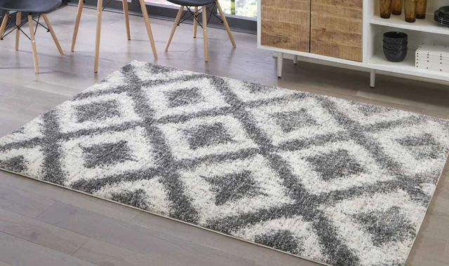 Signature Design by Ashley® Junette Cream/Gray 5'x7' Medium Area Rug-3