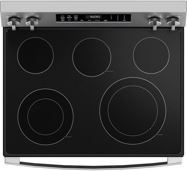 GE® 30'' Stainless Steel Freestanding Electric Range-4