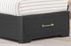 Najarian Furniture Loft Black Storage Twin Panel Bed-2