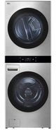 LG WashTower™ Noble Steel Electric Laundry Center, 5.8 Cu. Ft. Washer, 7.4 Cu. Ft. Dryer-0