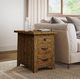 Jofran Inc. Telluride Gold Power Chairside Table-1