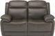Flexsteel® Elijah Black Reclining Loveseat with Power Headrests and Lumbar-1
