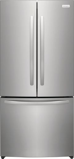 Frigidaire® 17.6 Cu. Ft. Brushed Steel Counter-Depth French Door Refrigerator
