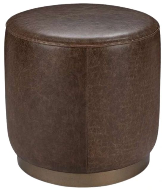 Classic Home Clair Dark Brown Ottoman-0
