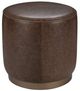 Classic Home Clair Dark Brown Ottoman-0