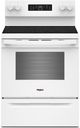 Whirlpool® 30" White Freestanding Electric Range with Air Cooking Technology-0