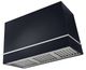AGA Loge 48" Gloss Black Wall Mounted Range Hood with Polished Brass Trim-0