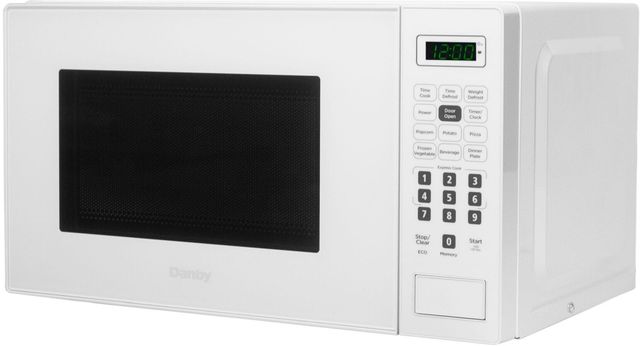 Danby® 0.7 Cu. Ft. White Countertop Microwave-2