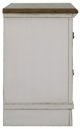 Signature Design by Ashley® Blendon Brown/White Nightstand-2