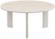 ACME Furniture Ingram Beige Coffee Table with Light Gray Base-0