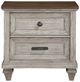 New Classic® Home Furnishings Mariana 4-Piece Vintage Creme California King Panel Bedroom Set-4