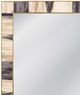 Bassett Mirror Season Gray/Ivory Wall Mirror-1
