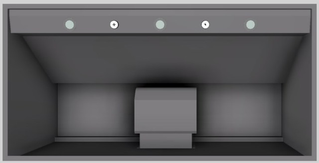 Vent-A-Hood® 48" Wall Mounted Range Hood-Gunsmoke-2