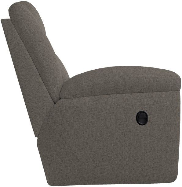 La-Z-Boy® Joel Pewter Manual Reclining Loveseat with Console-3