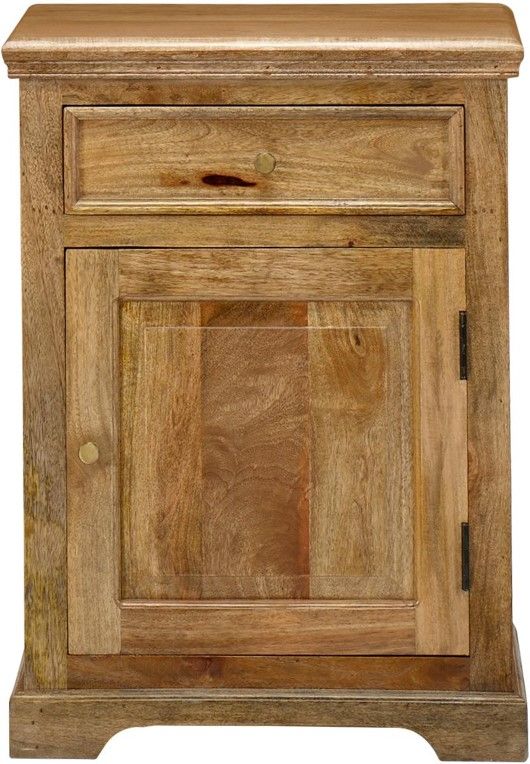 Jaipur Furniture Thurston Brown Bedside Cabinet-1