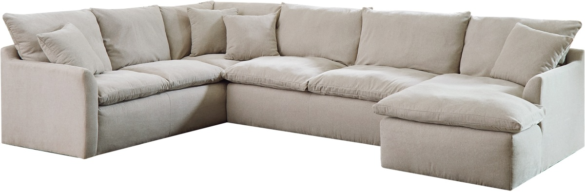 Jackson Furniture Harper 3-Piece Oyster Modular Sectional