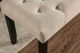 Furniture of America® Alfred Antique Black/Ivory Bench-3