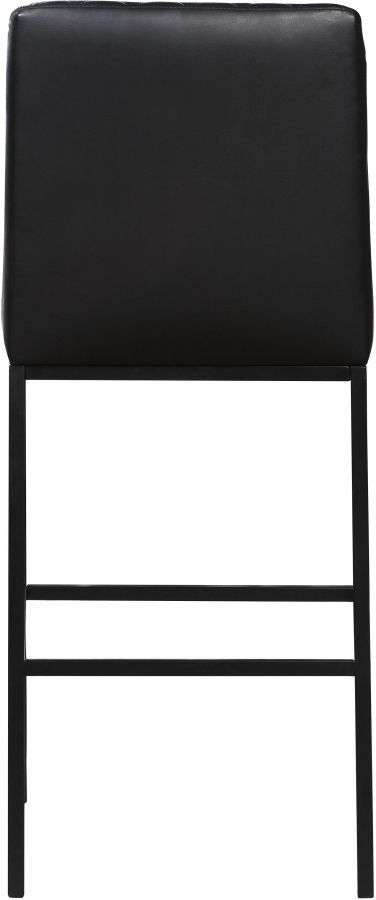 Meridian Furniture Bryce Black Faux Leather Stool-2
