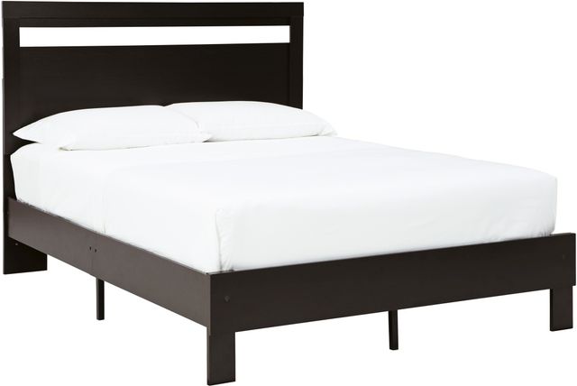Signature Design by Ashley® Finch Black Full Headboard-2