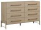Four Hands Rosedale Yucca Oak 8-Drawer Dresser-0