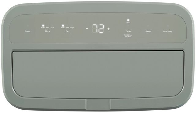 GE® 7500 BTU's Gray Smart Portable Air Conditioner-10