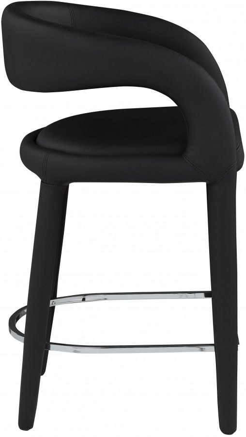 Meridian Furniture Sylvester Black Counter Stool-2