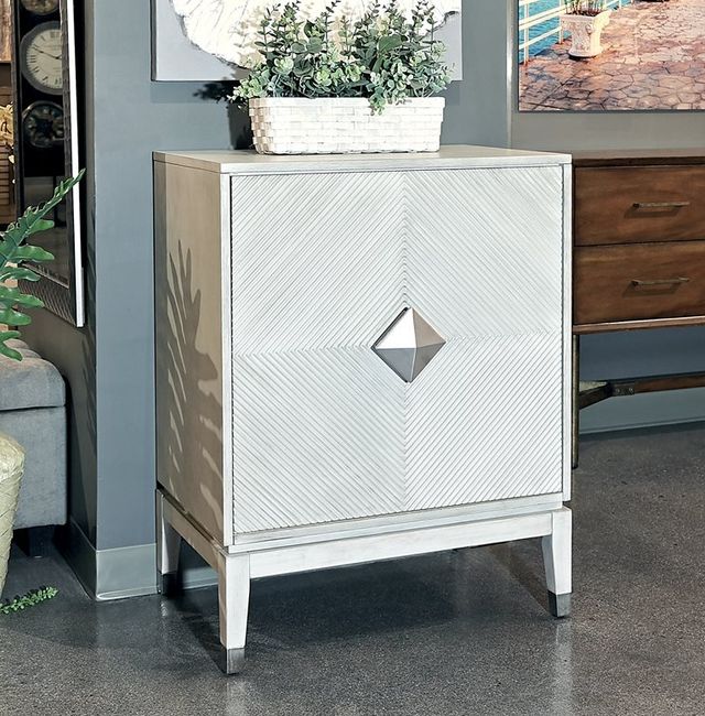 YHD Blanco Accra Antique White Small Cabinet-1