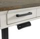 Intercon Drake French Oak/Rustic Gray Lift Desk-3