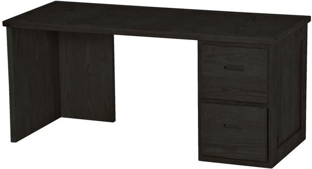 Crate Designs™ Furniture Espresso Lacquer Top Desk-0