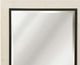 Stylecraft Black/White Framed Beveled Mirror-1