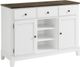Intercon Kona Gray/White Sideboard-0