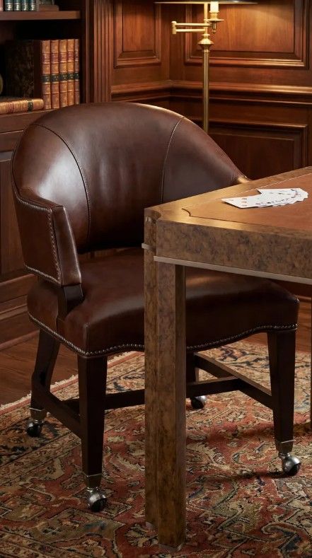 Hooker® Furniture CC Joker Game Isadora Nut/Natchez Brown Dining Chair-1