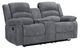 Mazin Furniture Zenthia Gray Manual Reclining Loveseat-0