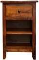 Amish Works Shaker Brown 1-Drawer Nightstand-0