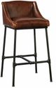 Furniture Classics Black/Brown Iron Pipe Bar Stool-0