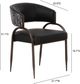 TOV Furniture Tatum Black Dining Chair-2