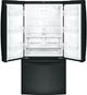 GE® Series 33" 24.7 Cu. Ft. Black French Door Refrigerator-1