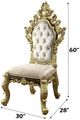 ACME Furniture Desiderius Antique Gold/Brown Side Chair-2