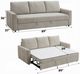 ACME Furniture Leira Beige Sleeper Sofa-2
