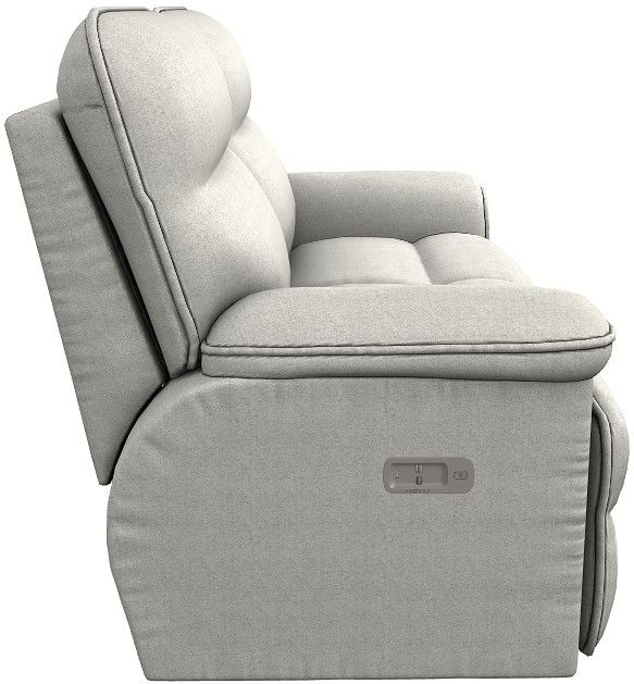 La-Z-Boy® Jay Oatmeal Power Reclining Loveseat with Headrest-2