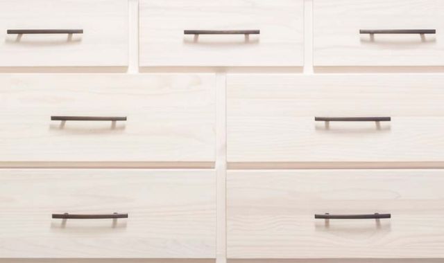Mako Wood Furniture Sophia Beige/Brown 7-Drawer Dresser-1